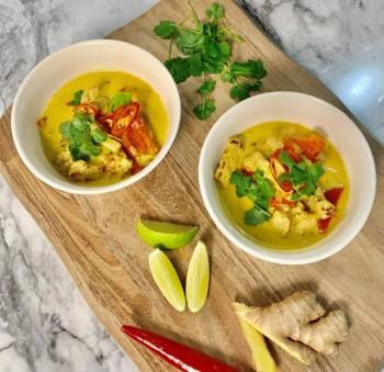 Thaigryta med fläskytterfilé och kokosmjölk