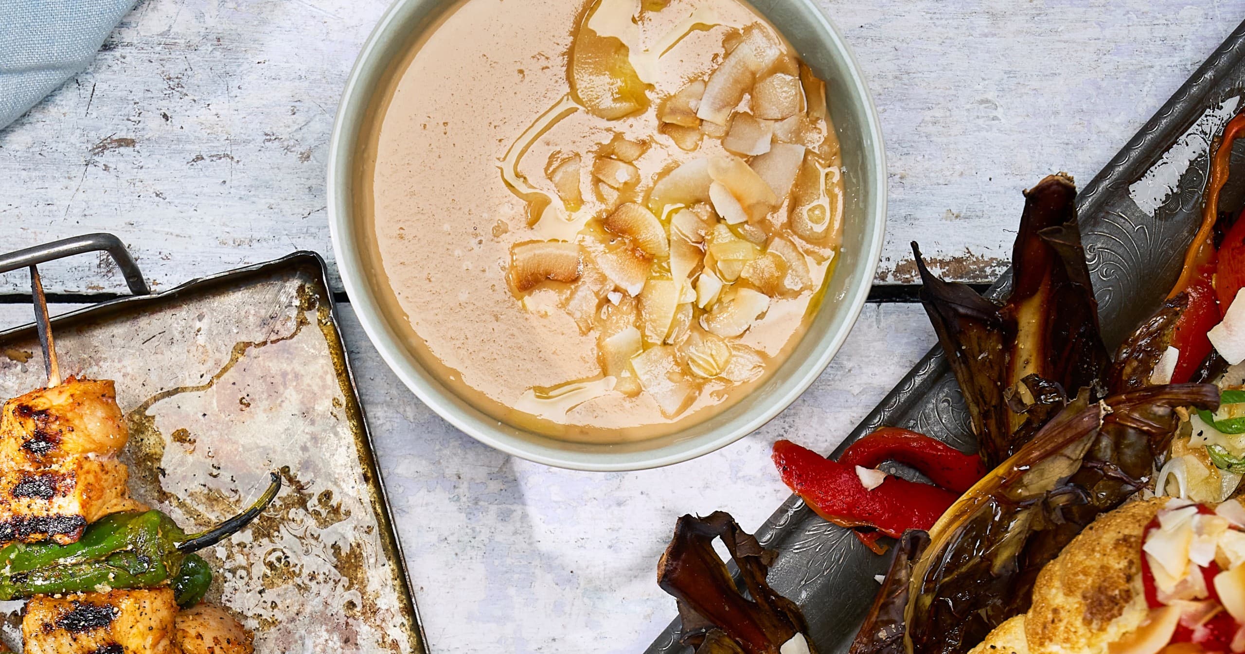 Tahini och kokossås